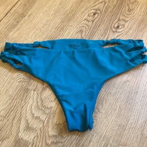MIKOH Teal Bikini Bottoms